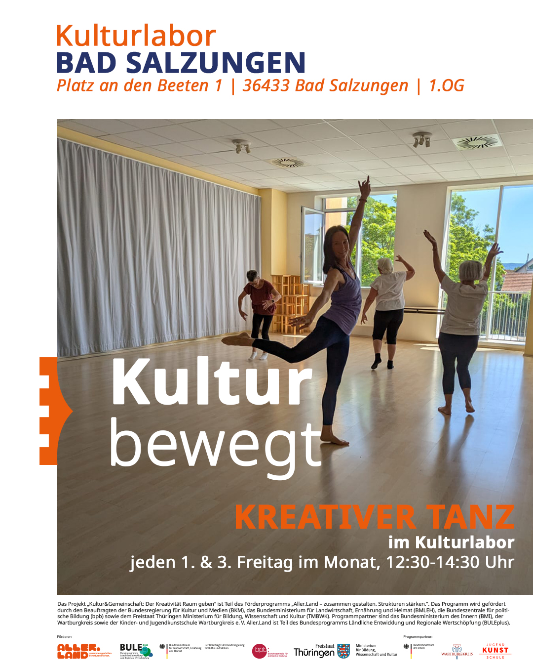 Bild zur Veranstaltung: Kreativer Tanz